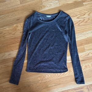 Metallic Shimmer Shirt